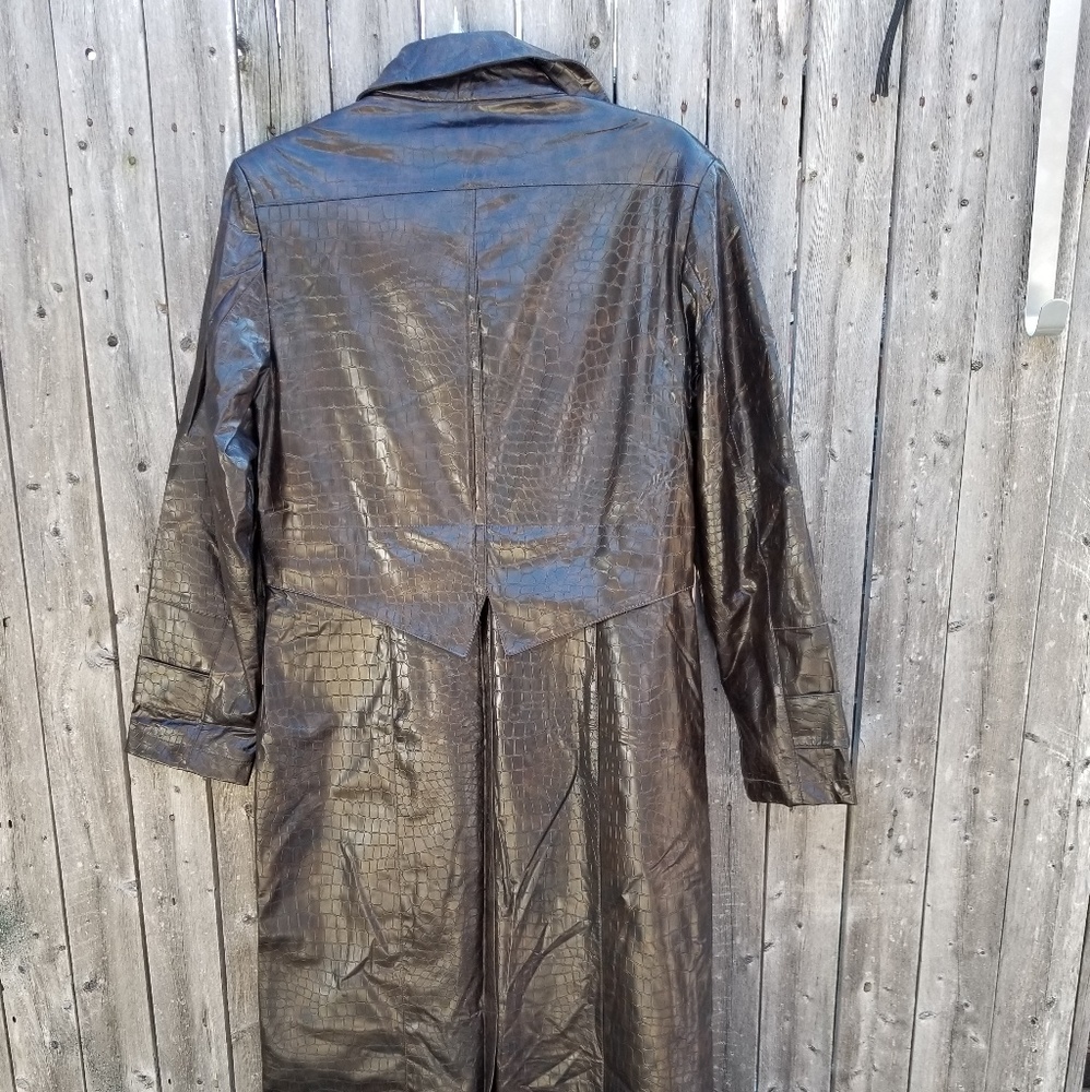 FUDA NewYork Full length ladies rain coat - Picture 4 of 5